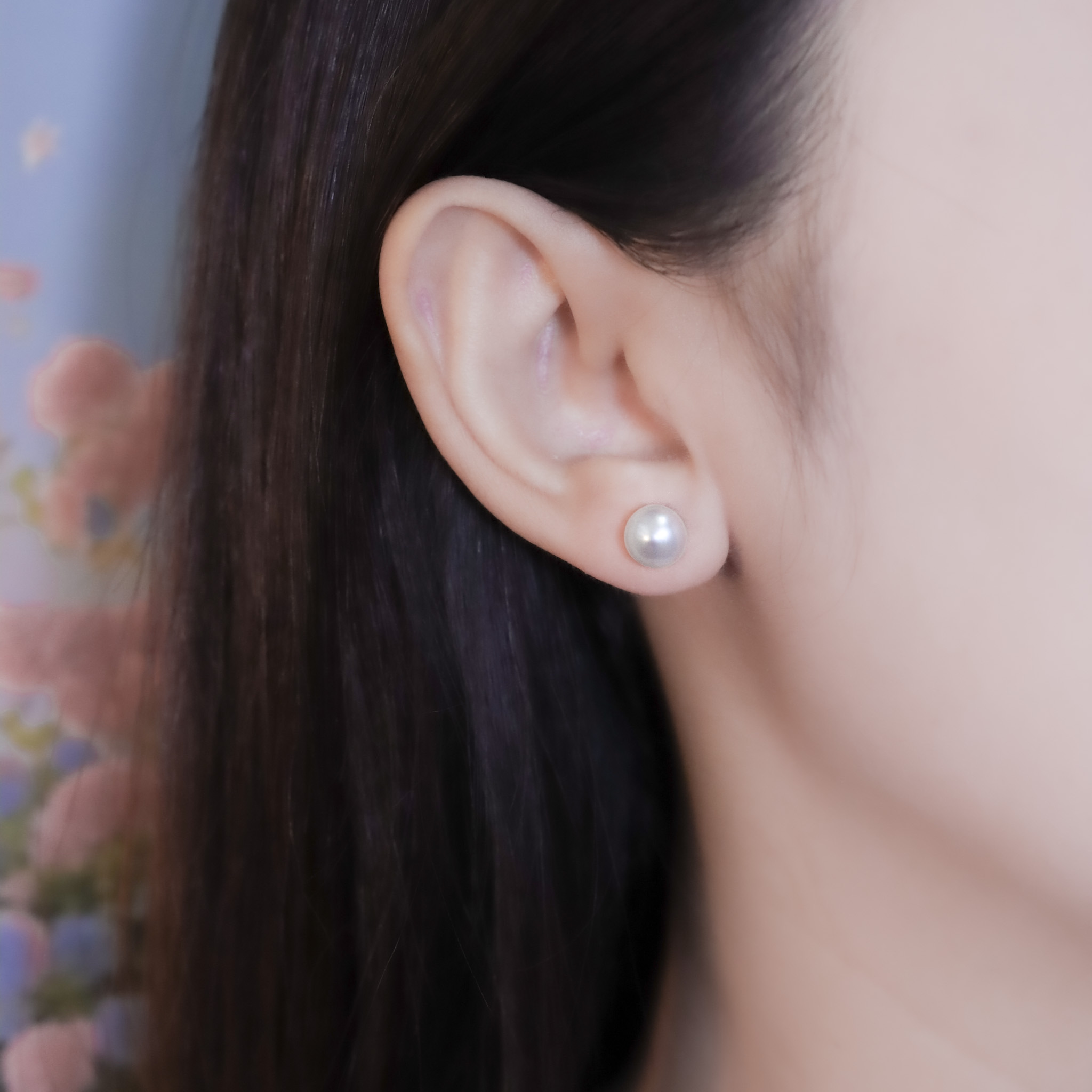 | 925純銀・白金・珍珠 | 小珍珠耳環2.0 | EA1022 |