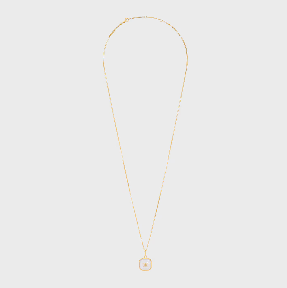 Celine Triomphe Pendant Necklace