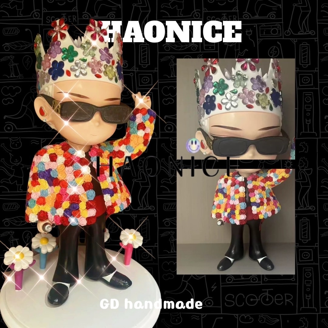 ［hao nice] GD最新台灣限定服裝🌹預購9/10發貨權志龍限量 36cm舞台大公仔