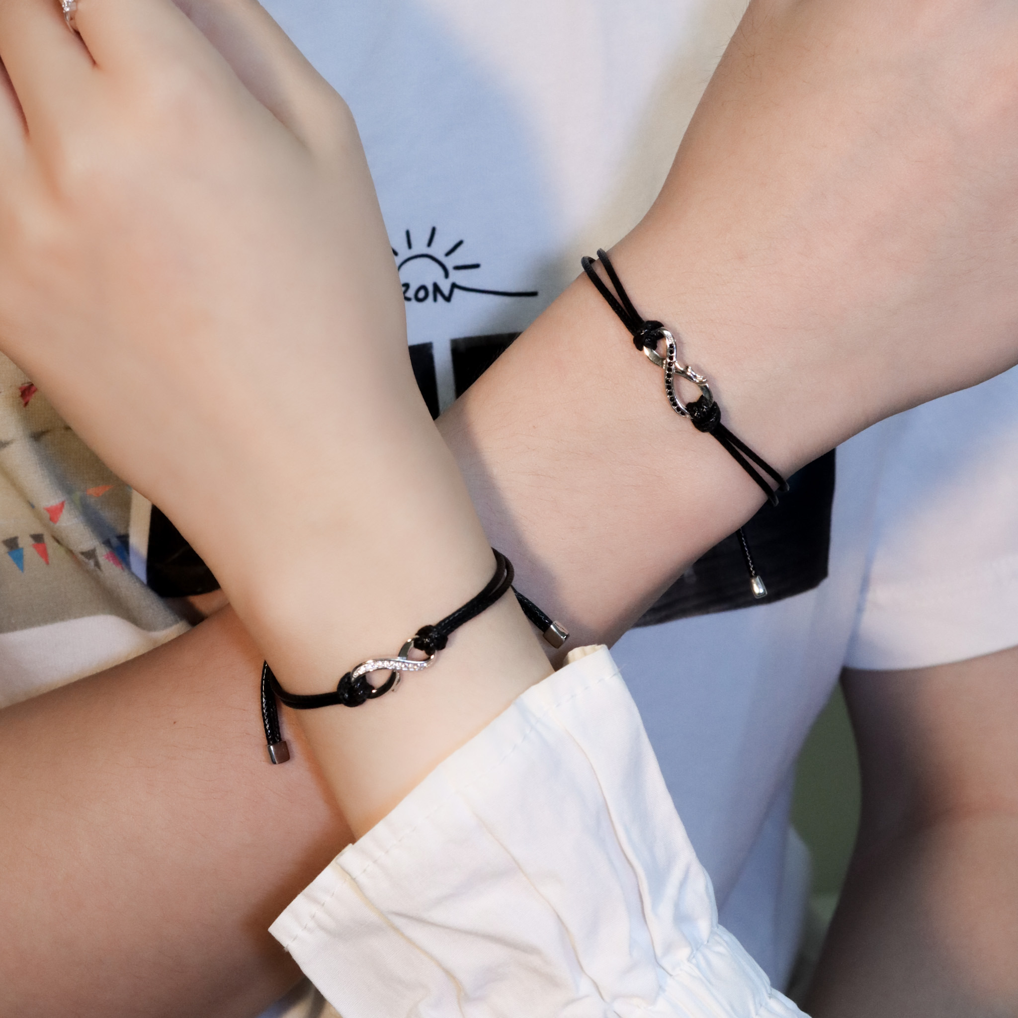 | 925銀丨無止境的故事情侶手繩（男款 /女款） | BR1389 |