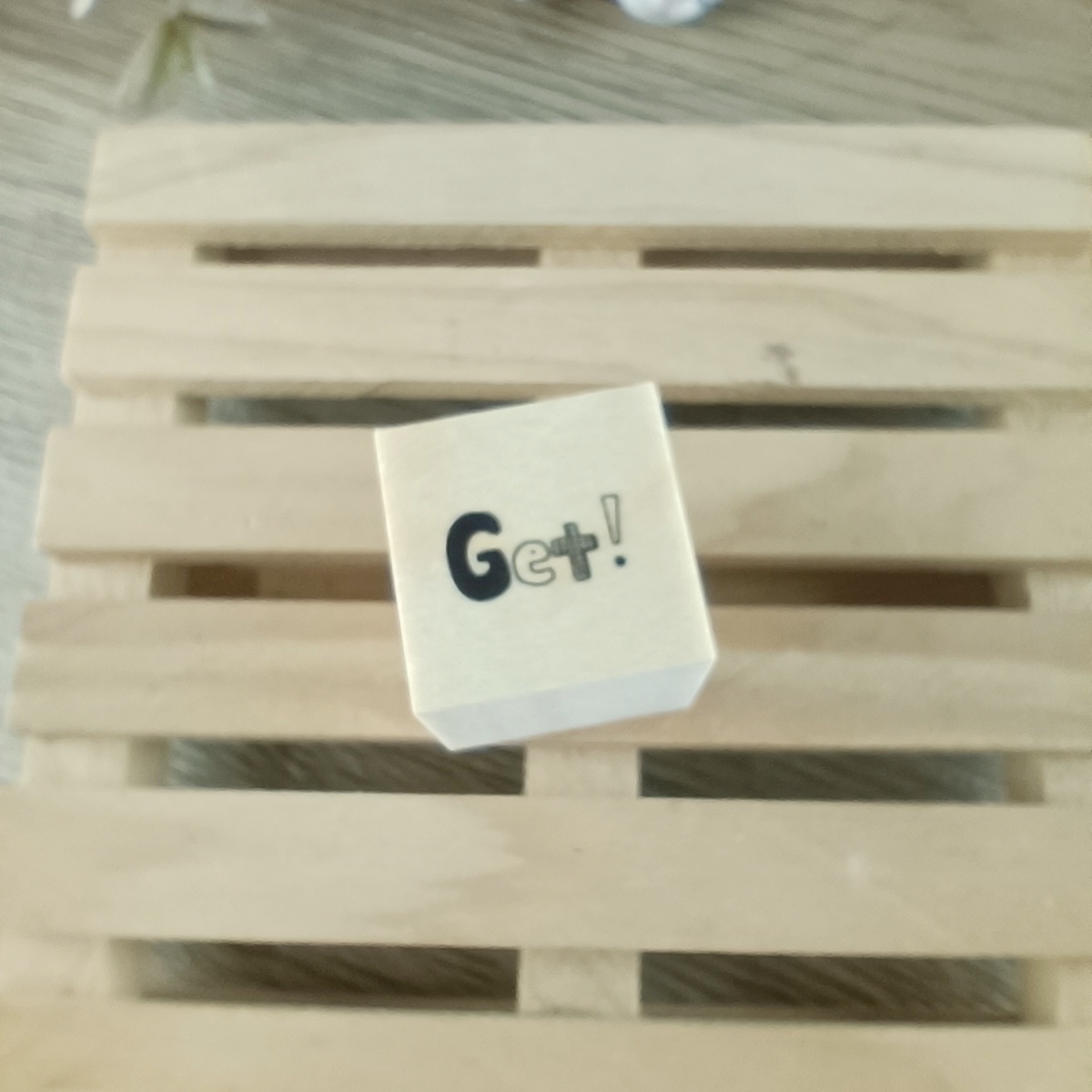 がまぞく工房Rei．Get！ 2x2cm日本原創印章