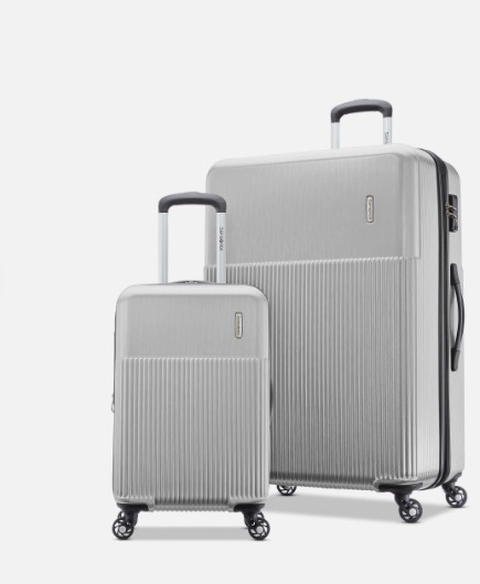 【現貨】Samsonite G081312 行李箱2個裝20+28吋銀色