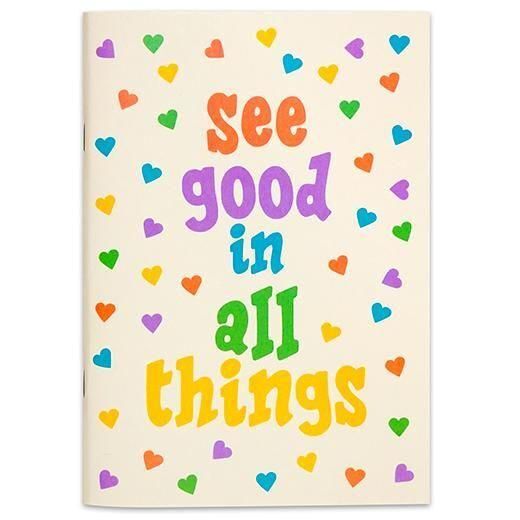 CHIC 愛心 A5方格筆記本｜日本Greeting Life