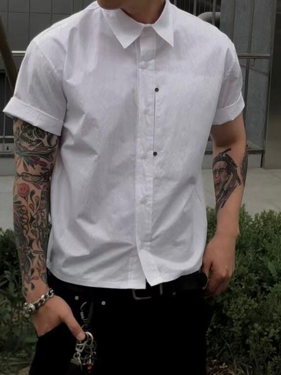 淨色短袖恤衫 S2441