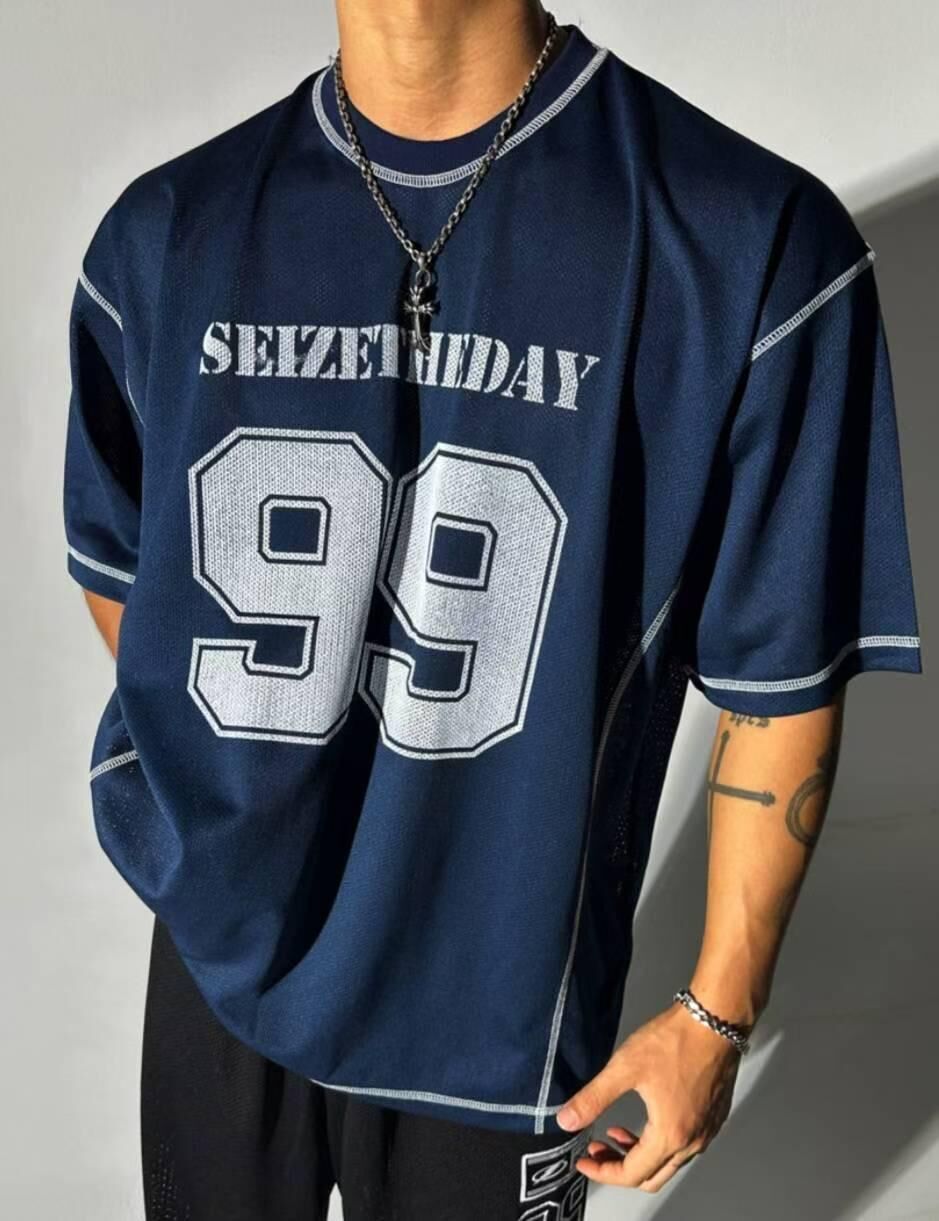 OverSize數字短袖Tee T5763