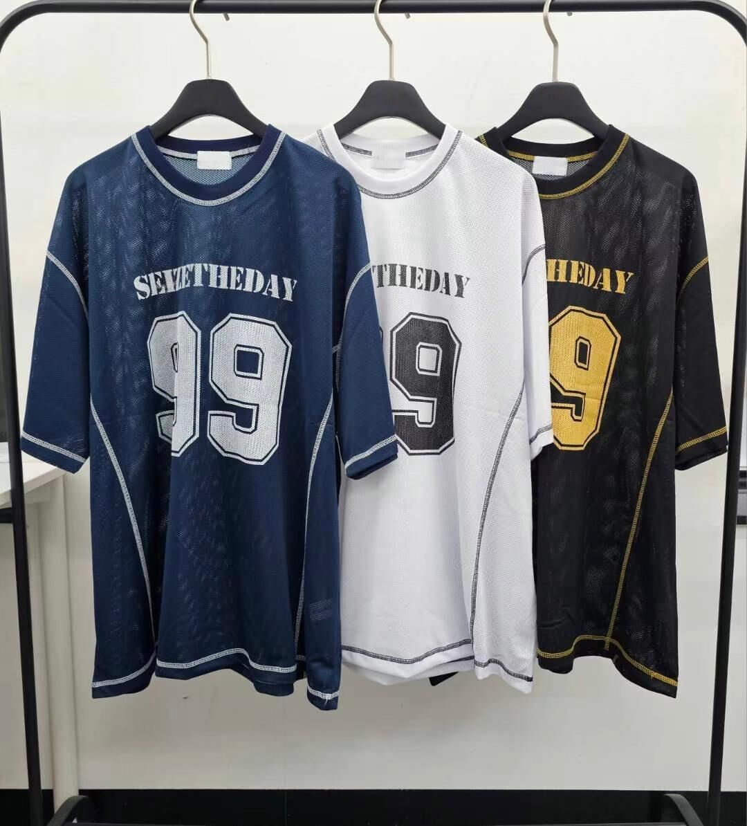 OverSize數字短袖Tee T5763