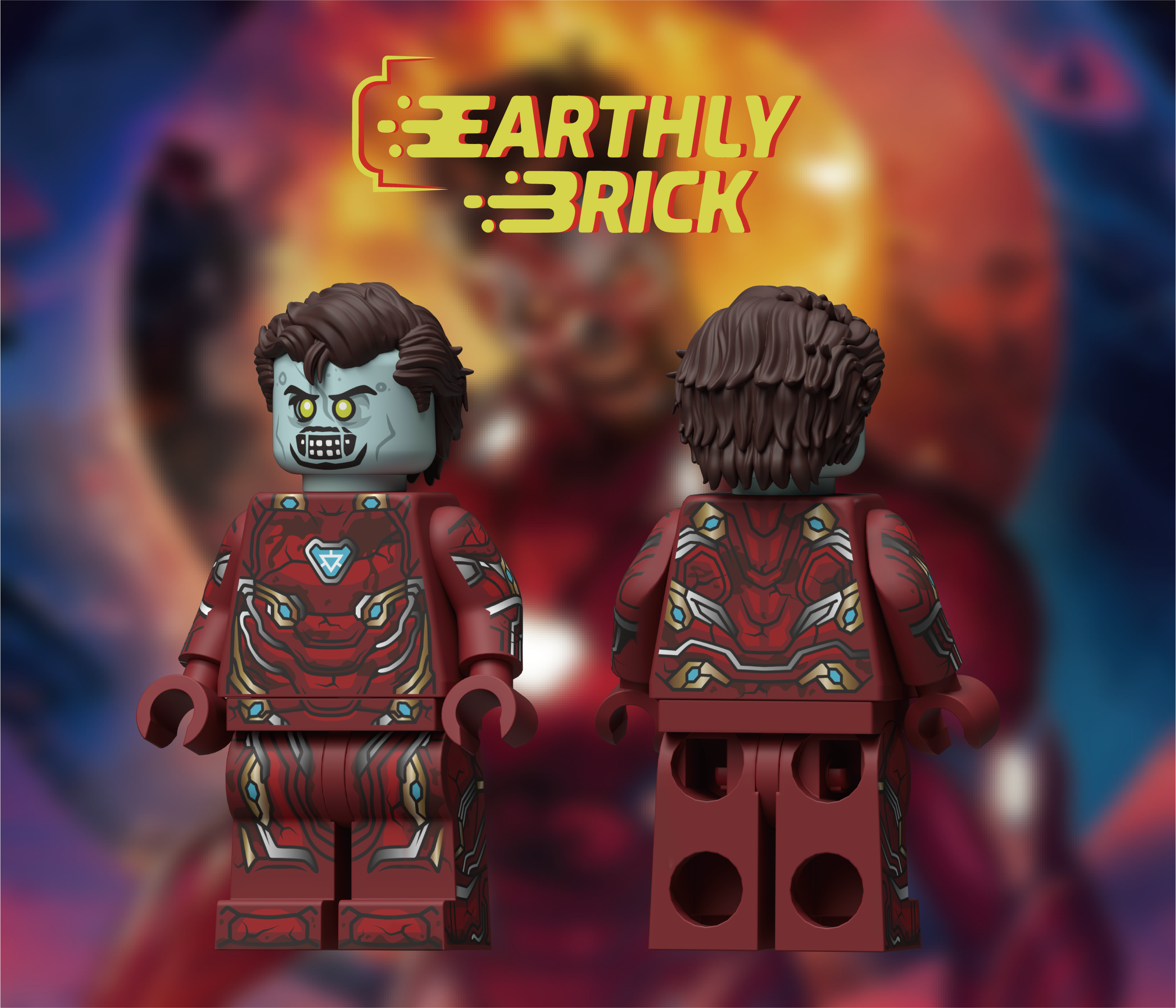 [Earthly][Preorder] Zombie Iron Man [PADprinted]