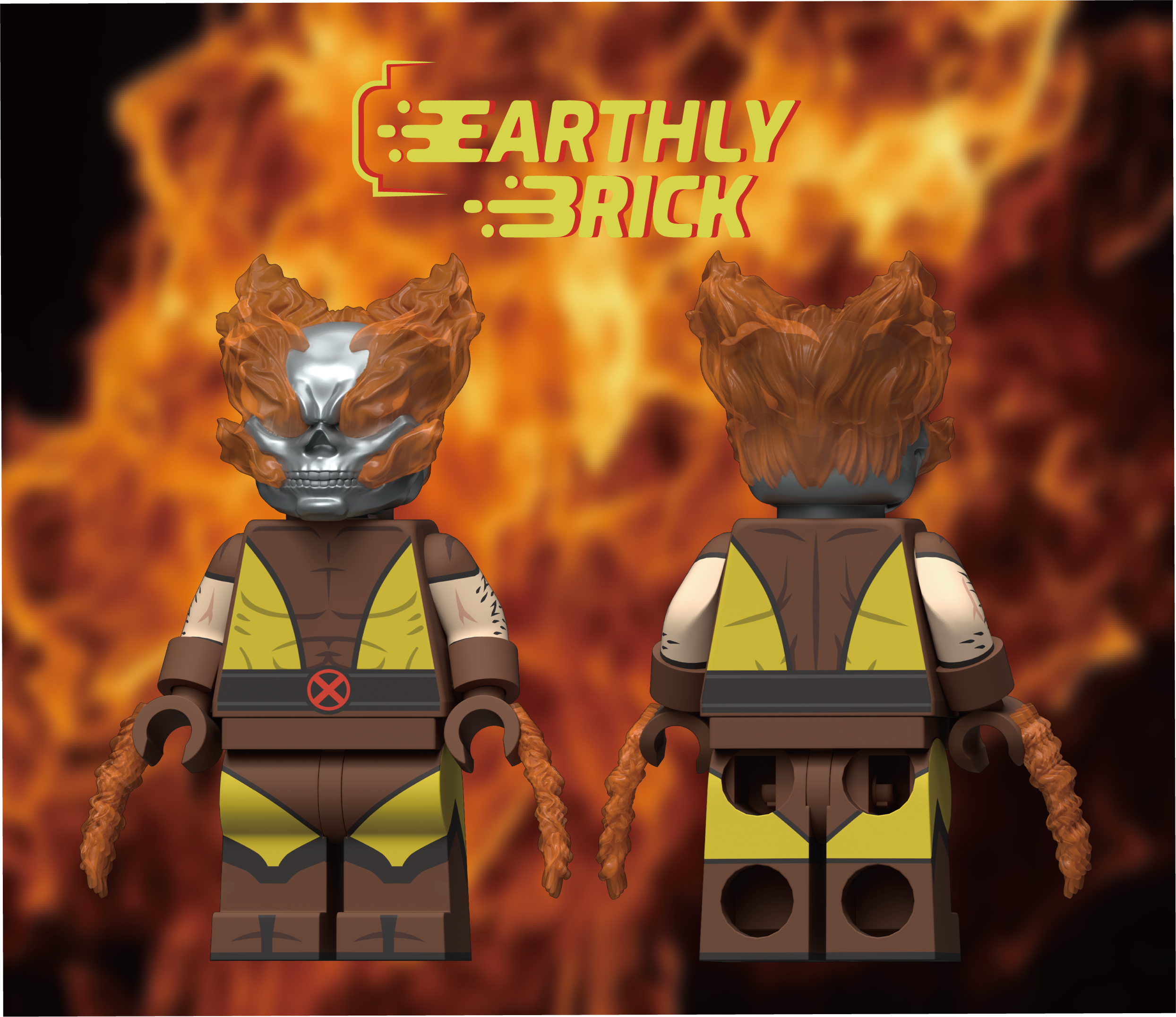 [Earthly][Preorder] Ghost Rider Wolverine [PADprinted]