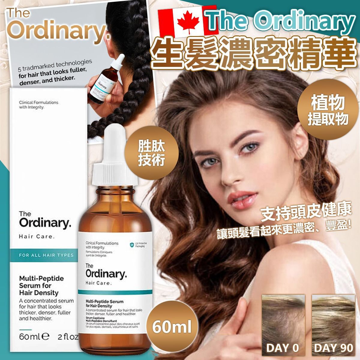 加拿大 The Ordinary 生髮濃密精華 60ml