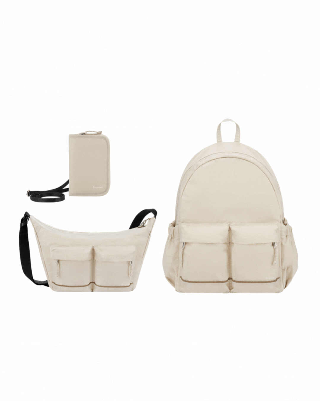 [Branden Safe]  FULL SET 背包+ 斜孭袋 L +護照卡片袋套裝 🔥