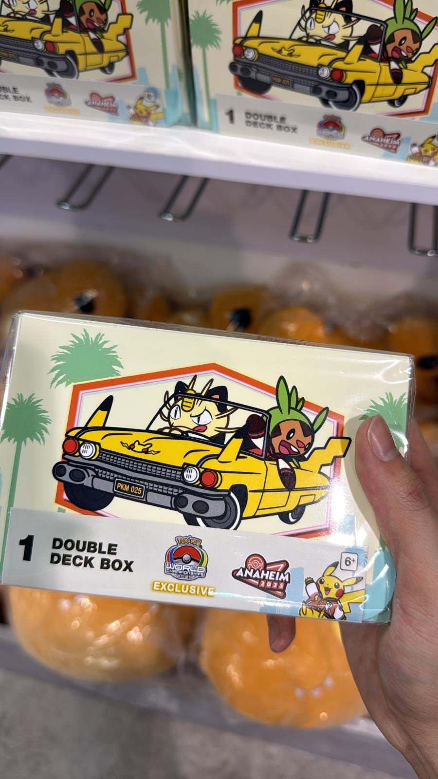 預訂-寶可夢世界賽2025 POKÉMON CENTER-Double Deck Box1