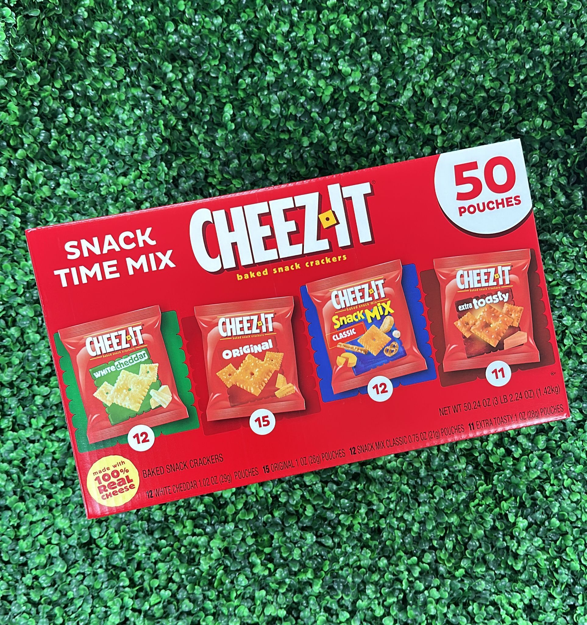 【預購】Cheez-It Snack G081319 薄脆雜錦裝(50包)