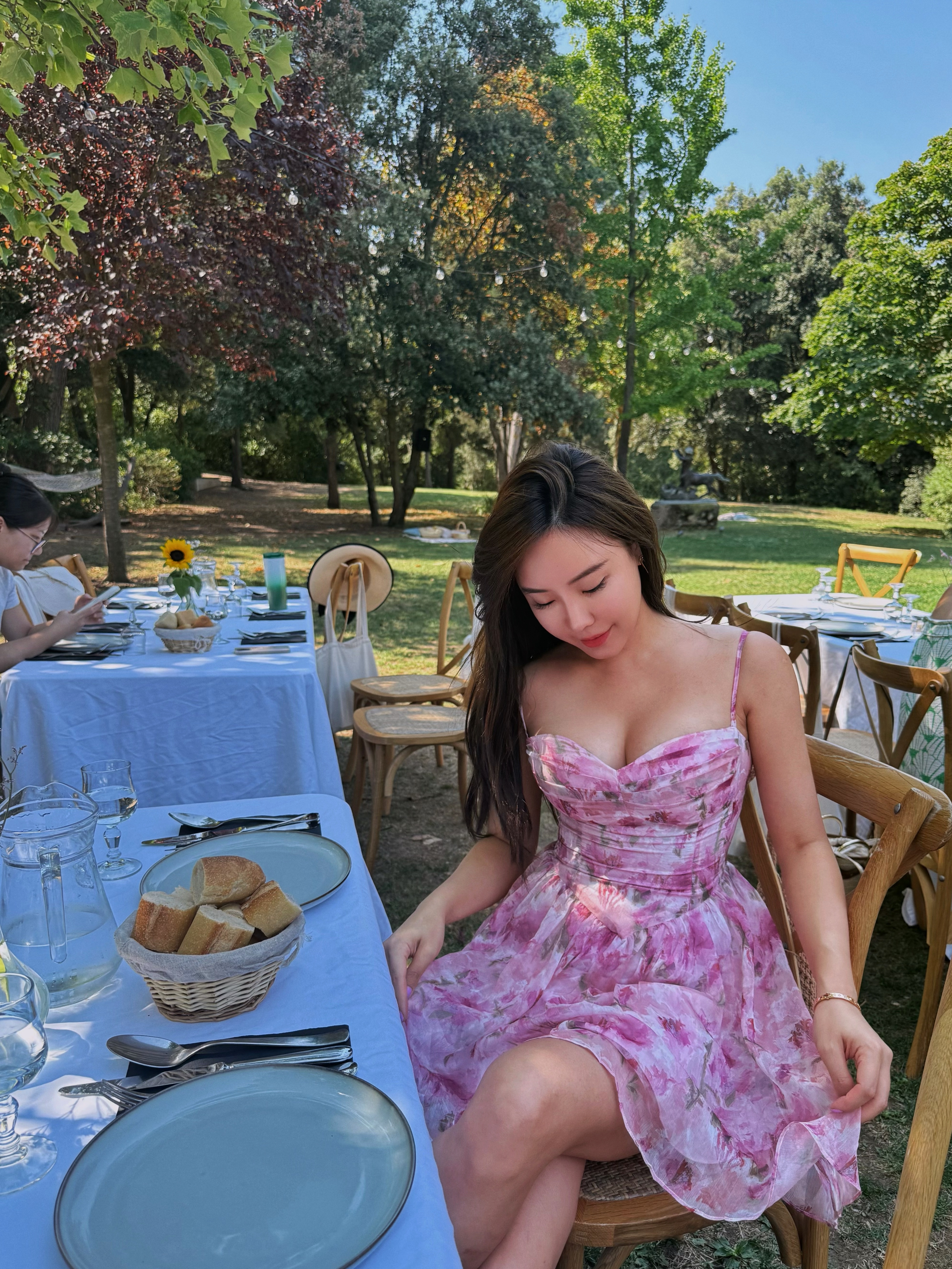 Blooming season 溫柔花季 細肩帶印花洋裝