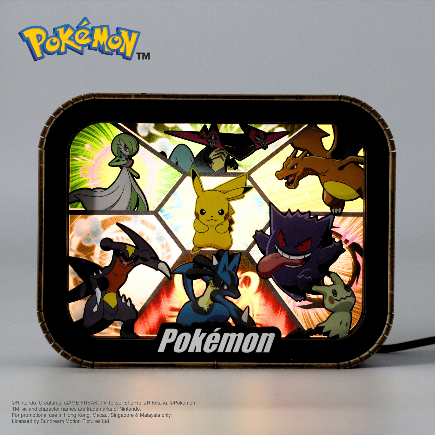 Pokémon Wooden light - Pokémon Together