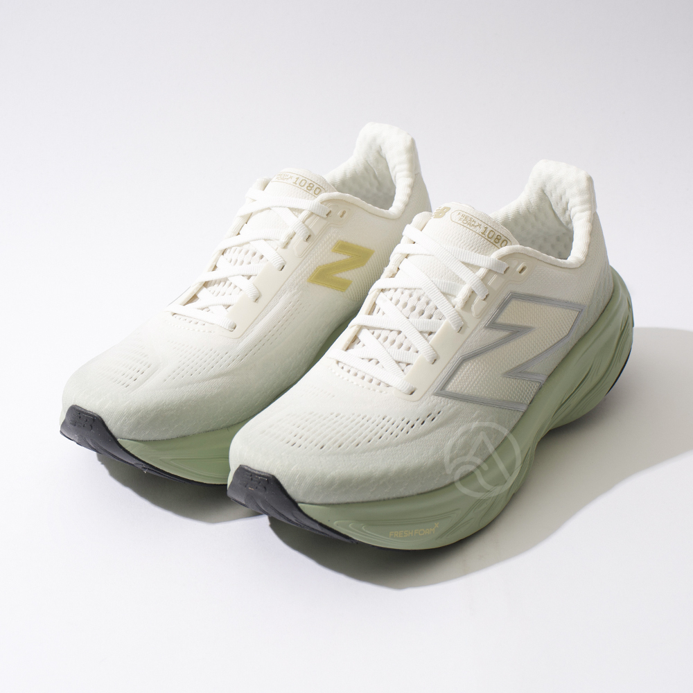 New Balance Fresh Foam X 1080v14 男鞋 米綠色 緩衝 慢跑鞋 運動鞋 M108014L