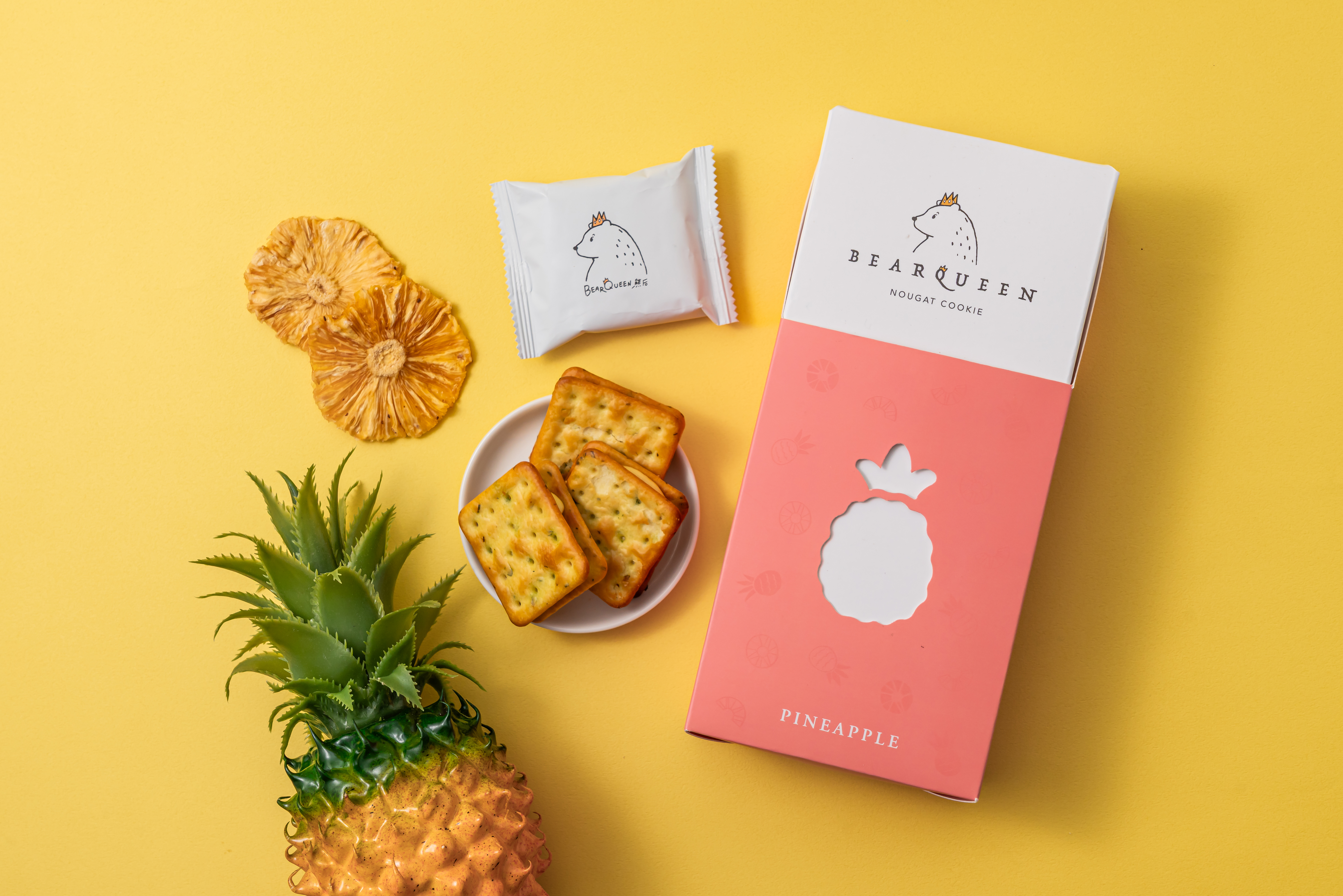 鳳梨牛軋蘇打餅 |8pcs