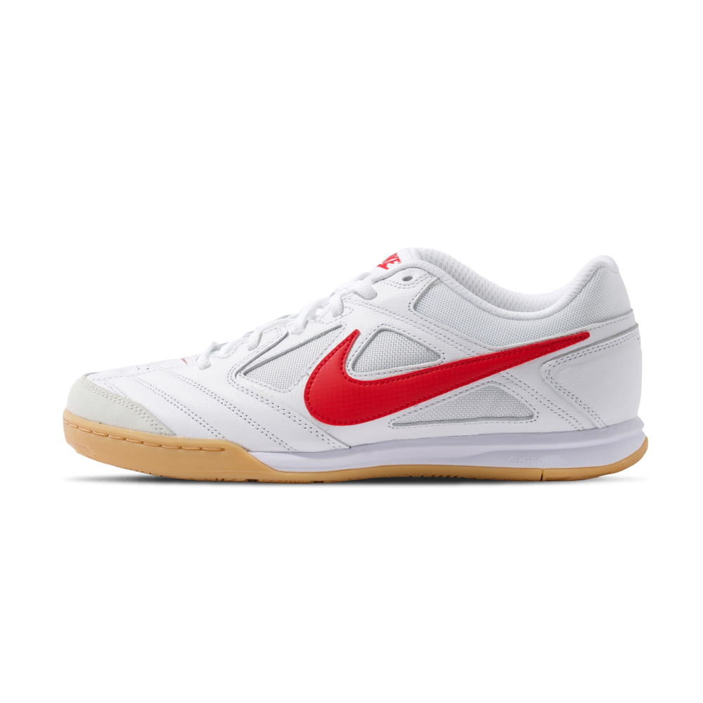 Nike Gato 男鞋 白紅色 皮革 百搭 復古 運動 休閒 透氣 橡膠底 休閒鞋 HQ6019-102