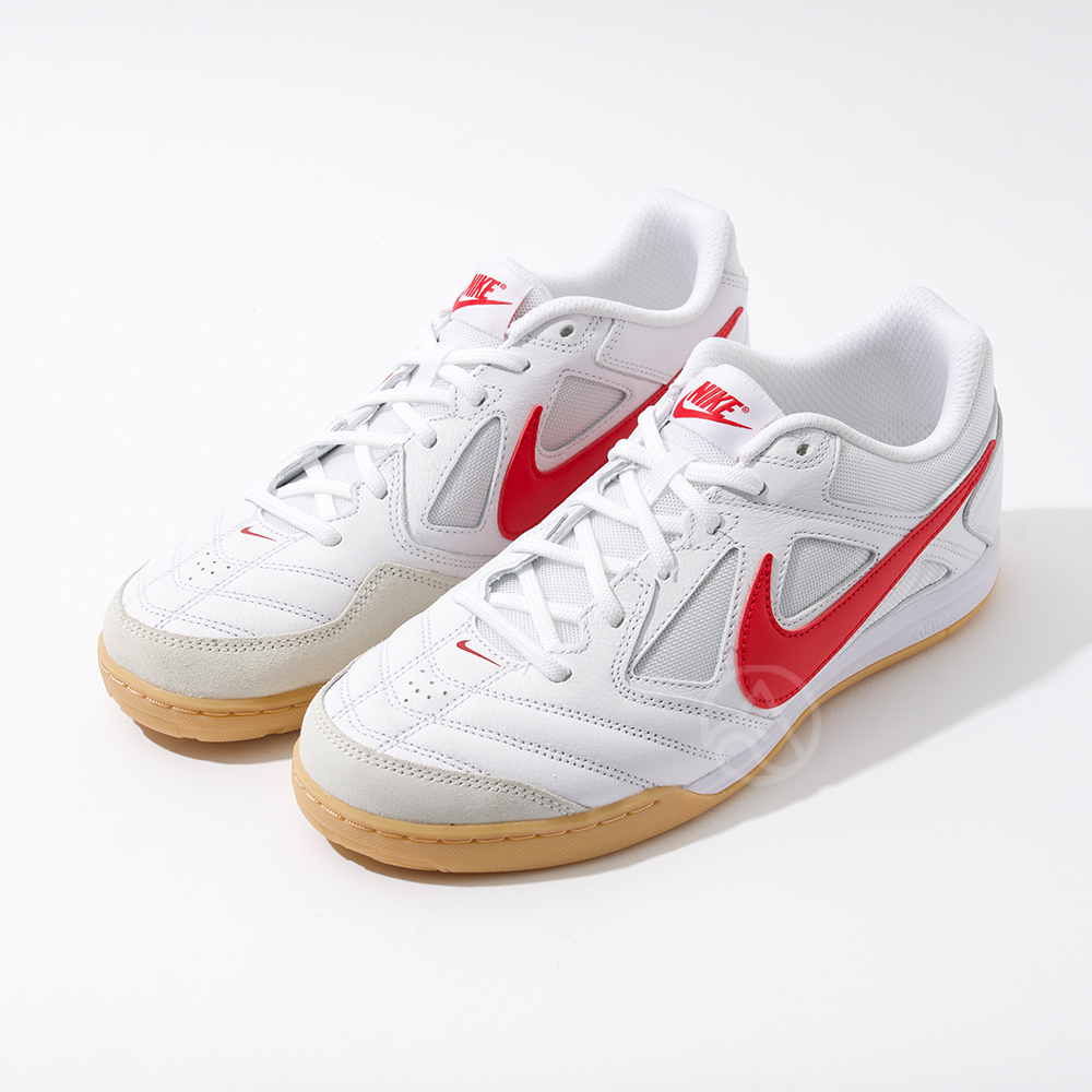 Nike Gato 男鞋 白紅色 皮革 百搭 復古 運動 休閒 透氣 橡膠底 休閒鞋 HQ6019-102