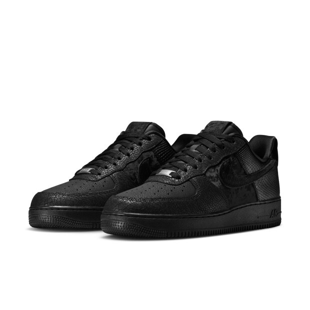 Nike Air Force 1 Low '07 LX Triple Black 黑蛇麟 HQ1977-001