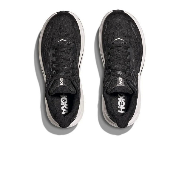 Hoka Clifton 10 Wide 1162050-BWHT 女 慢跑鞋 路跑鞋 超寬楦 支撐 緩震 黑