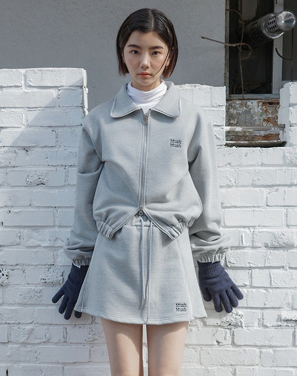 預訂｜MUAHMUAH 2WAY LACE COLLAR ZIPUP