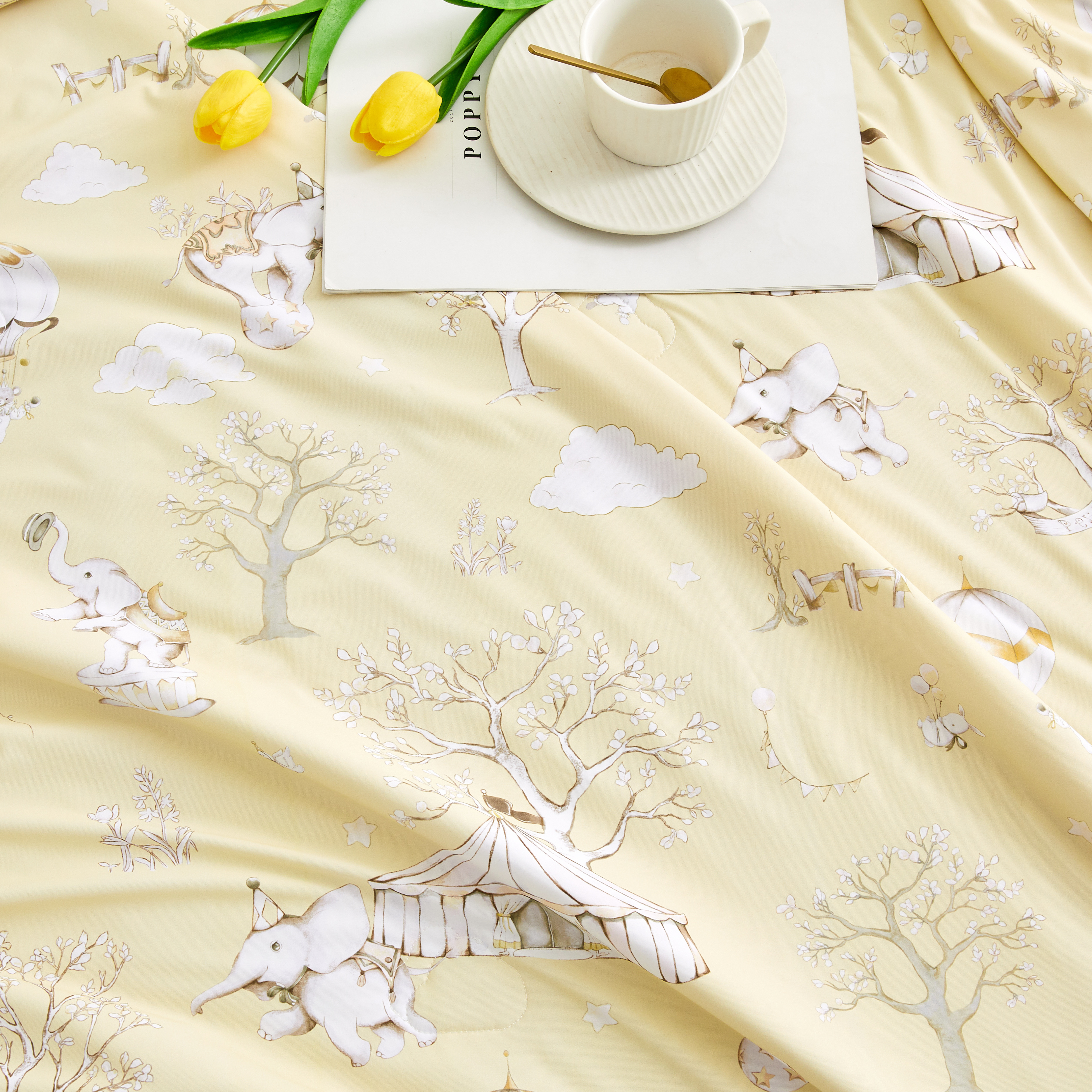 兒童款｜天冰被｜雲像馬戲團-黃