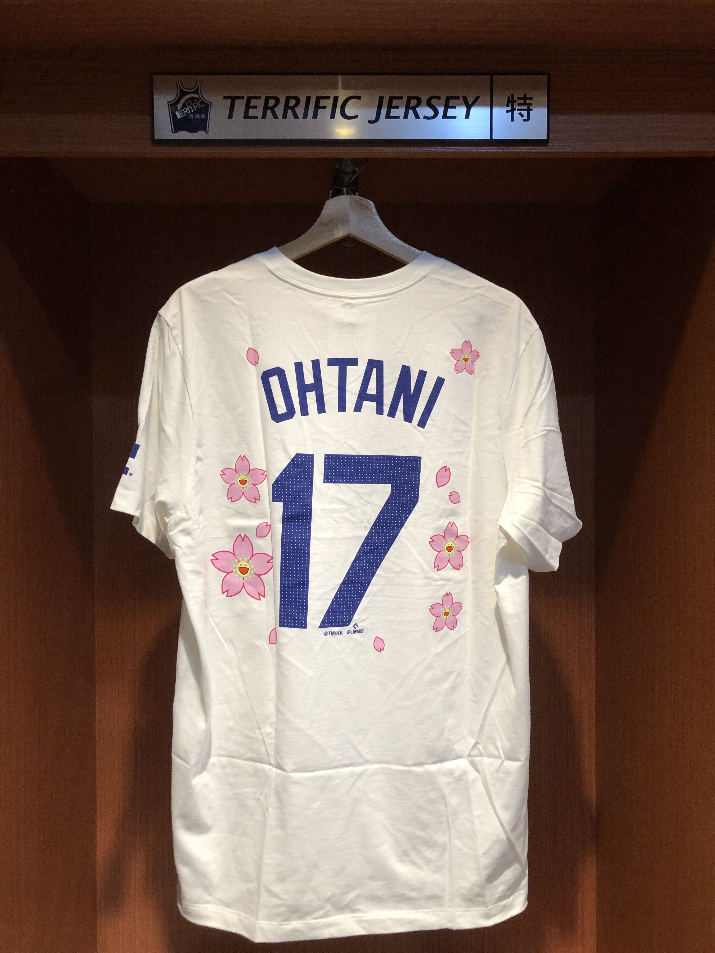 MLB短袖 Takashi Murakami X Los Angeles Dodgers 村上隆 X 洛杉磯道奇 白 Shohei Ohtani 聯名款 東京賽 開幕戰 Nike Player Name Tee 棉質 短袖 全新