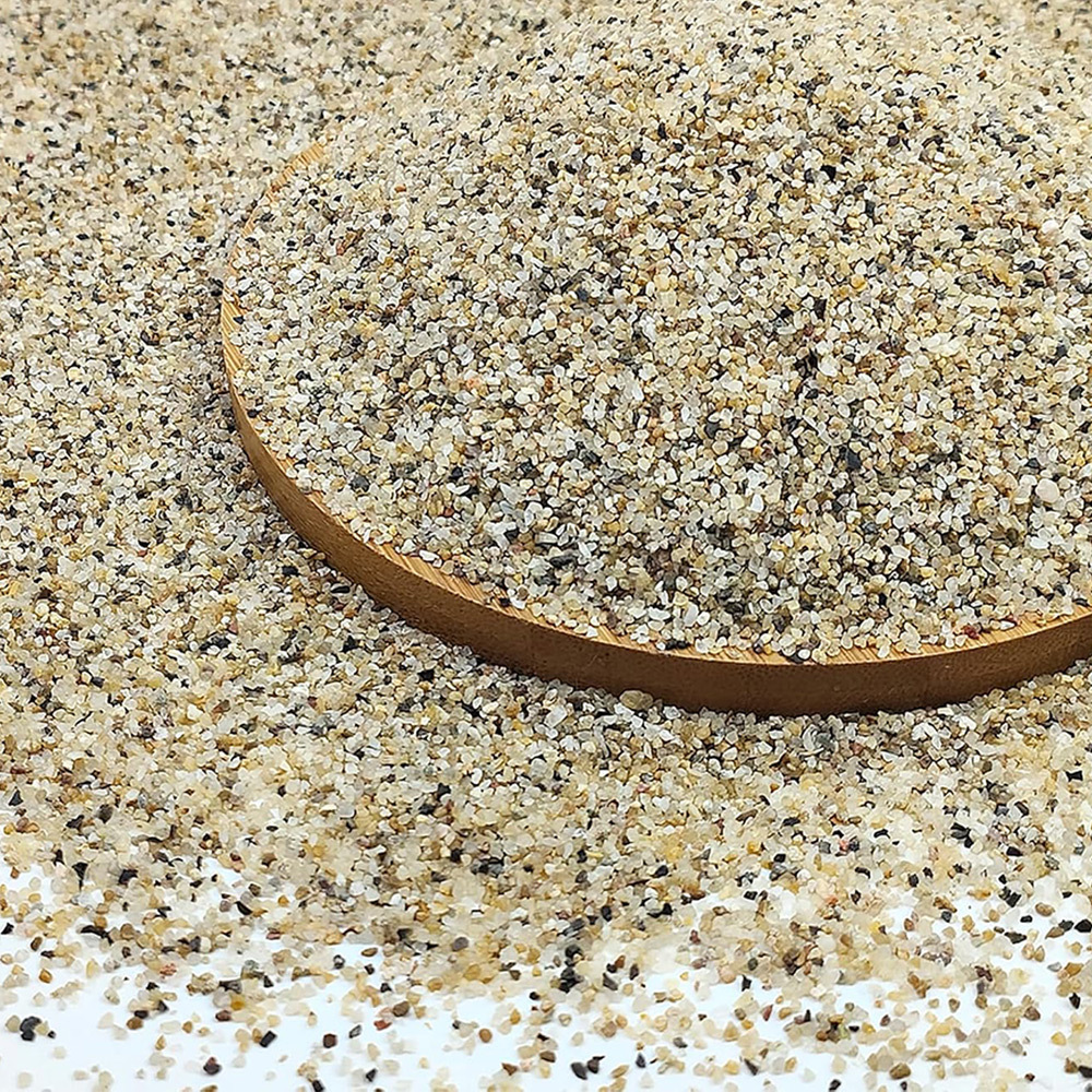 本產品採用產地印尼的高品質美國矽砂,泥沙率極低,清洗輕鬆方便