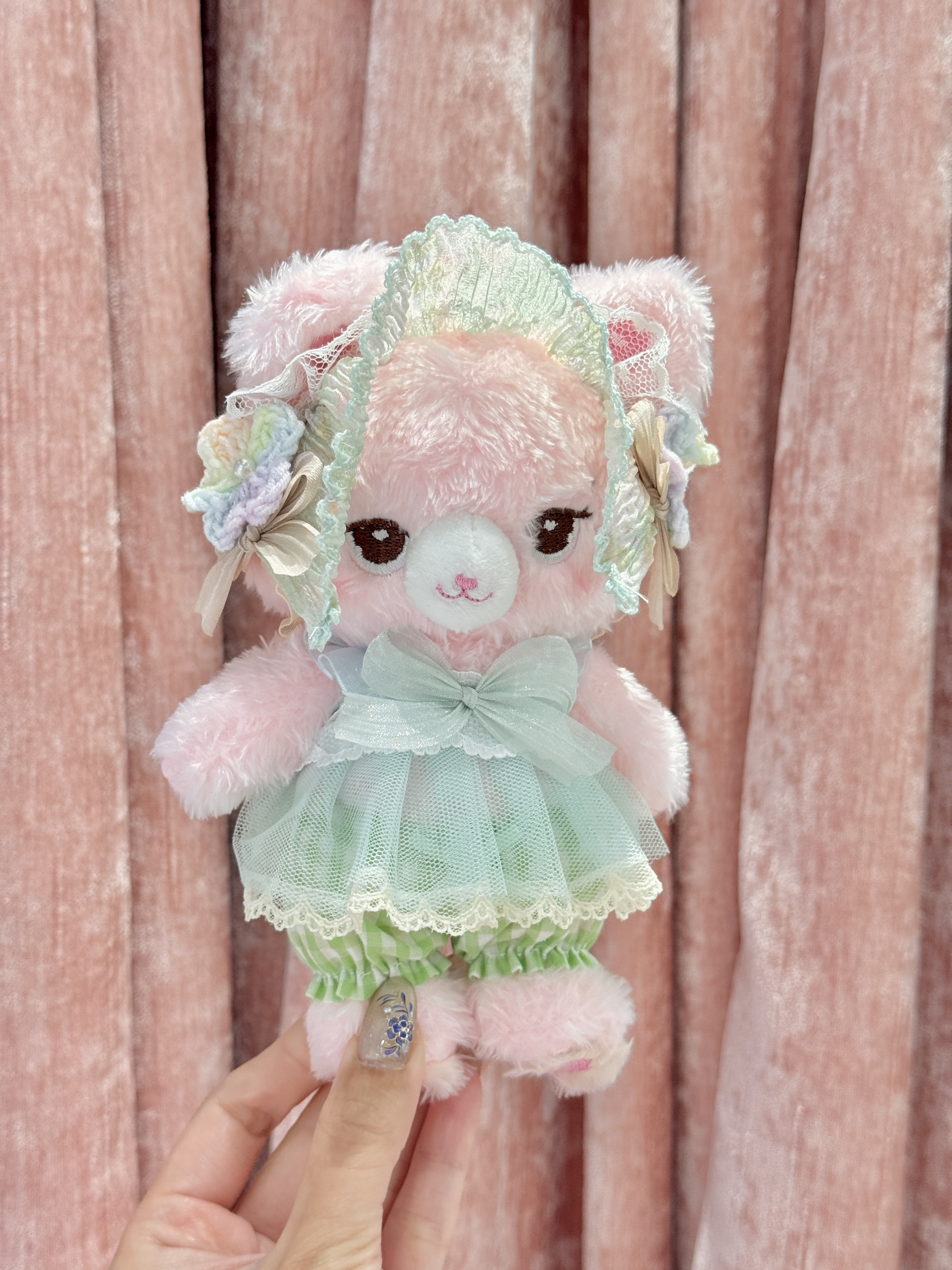 Mini Green Pantsuit With Headband