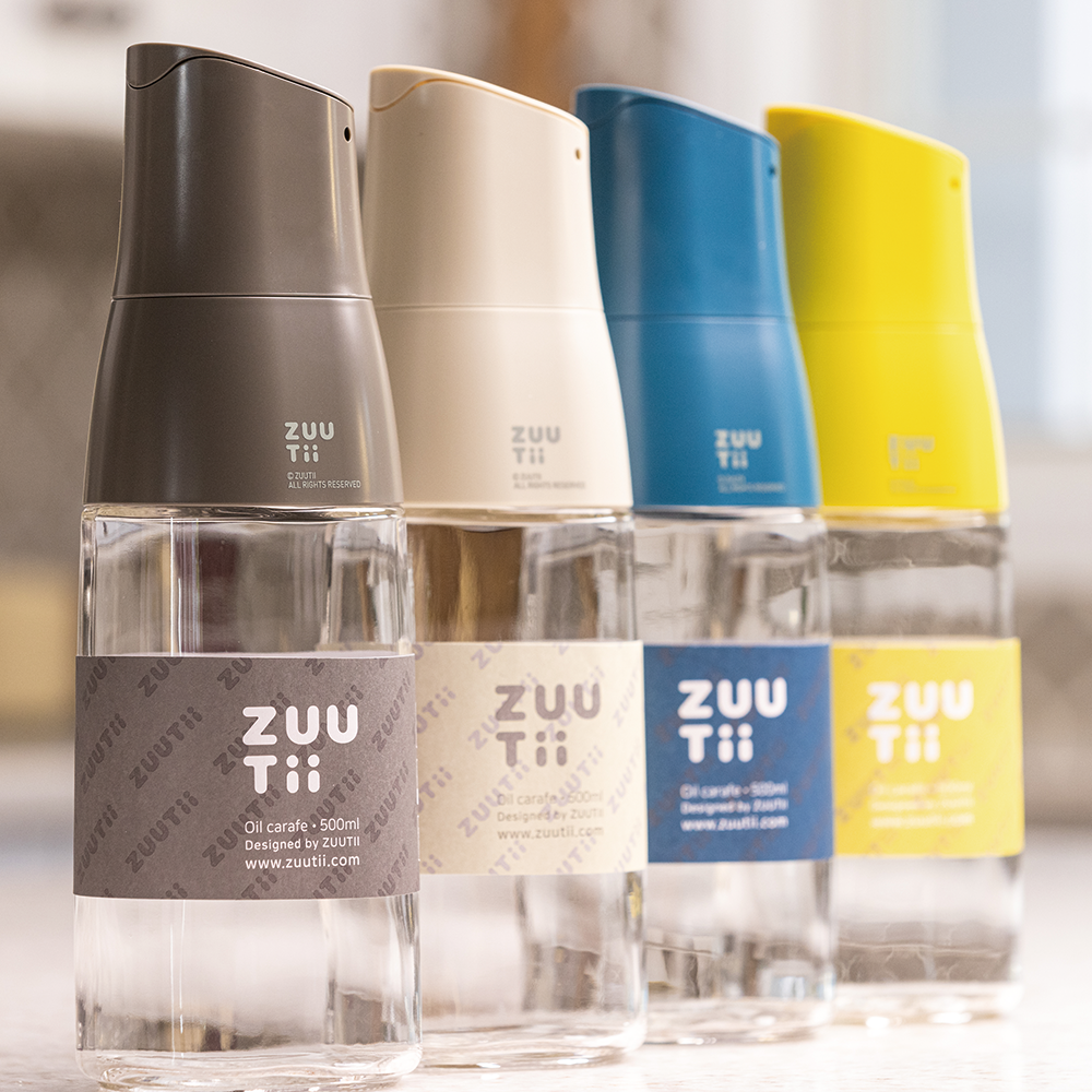 加拿大ZUUTii｜自動開蓋油醋瓶500ml｜四色