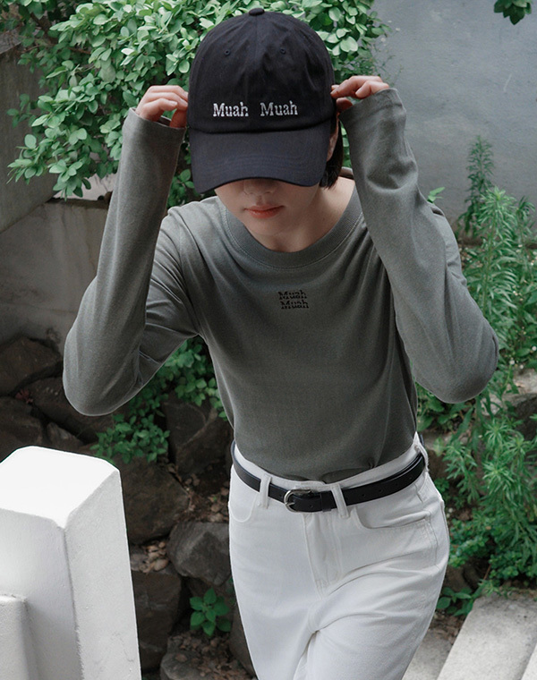 預訂｜MUAHMUAH STITCH LOGO PATCH BALL CAP