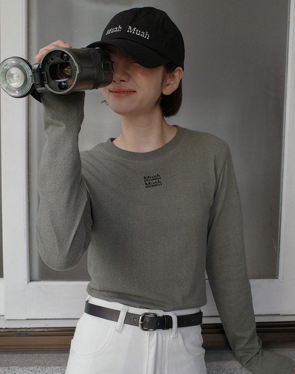 預訂｜MUAHMUAH STITCH LOGO PATCH BALL CAP