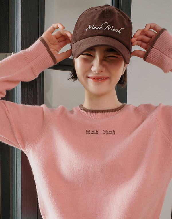 預訂｜MUAHMUAH CORDUROY STITCH BALL CAP