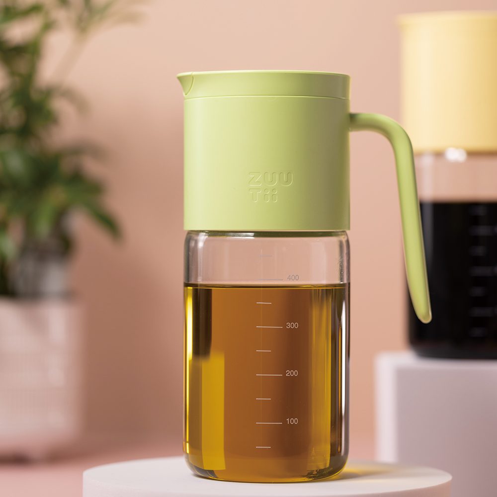 加拿大ZUUTii｜把手自動開蓋油醋壺｜雙色