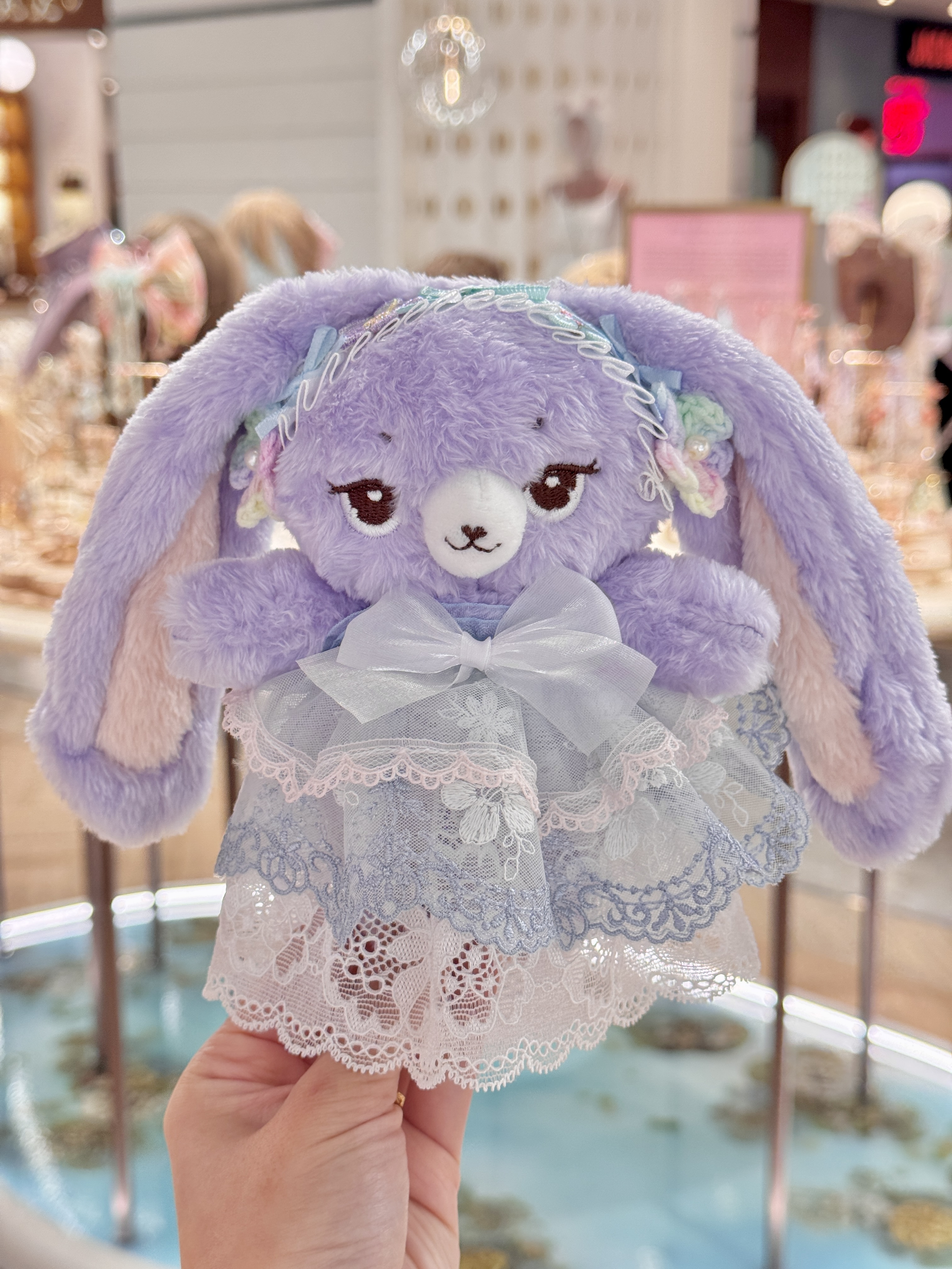 Mini Water Lace Dress With Headband