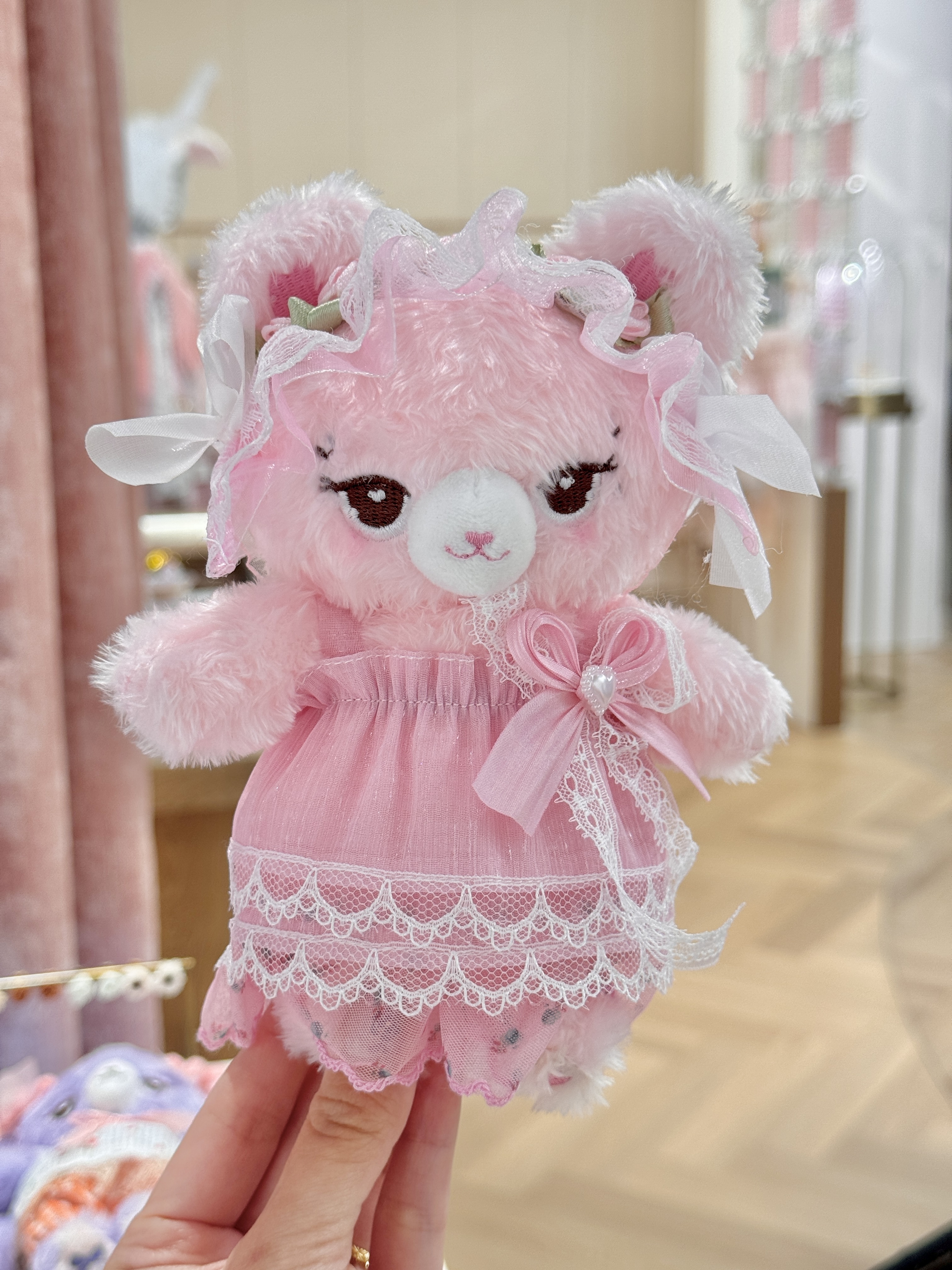 Mini Lady Pink Dress With Headband