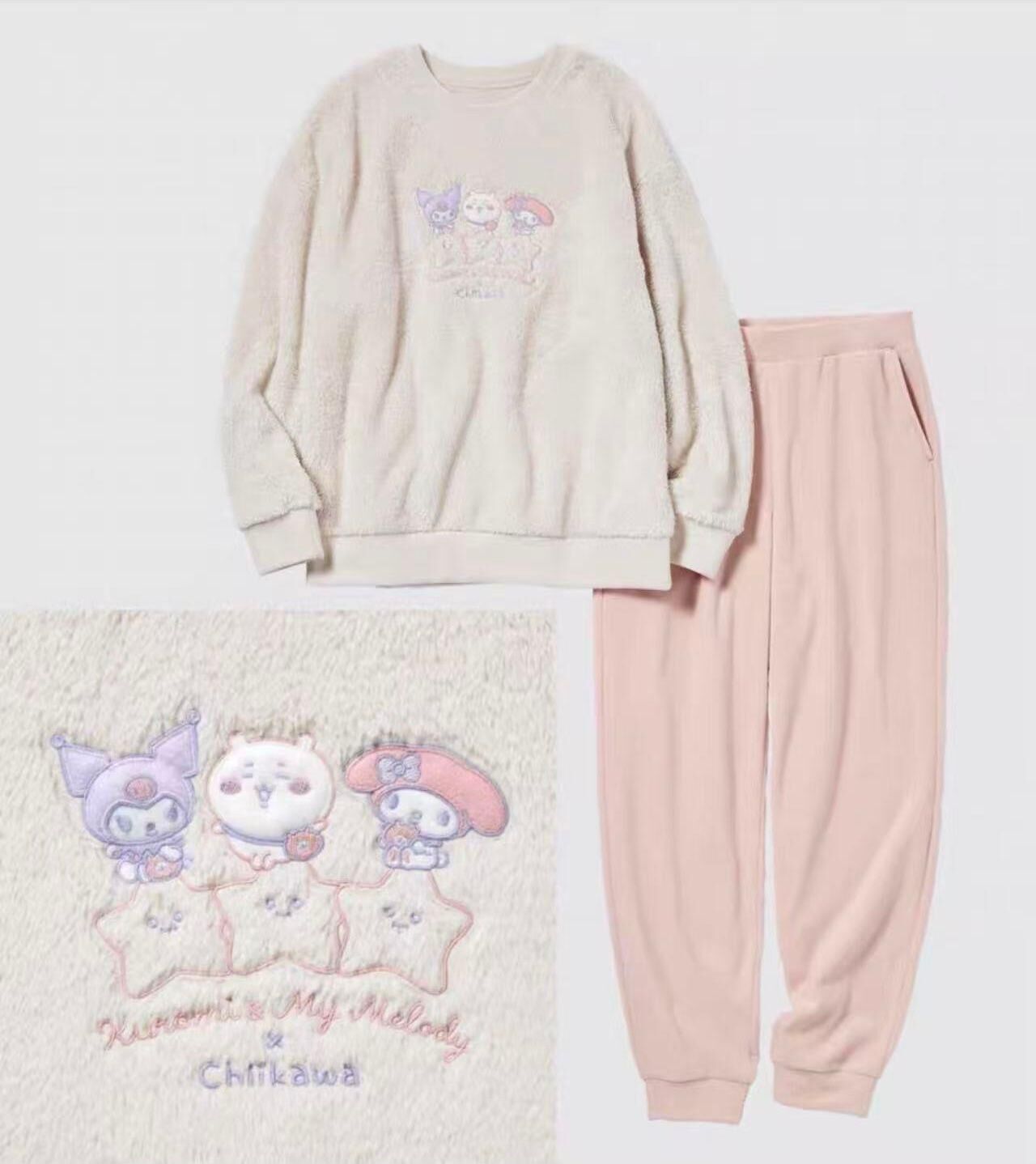 日單 Chiikawa & Sanrio超柔軟親子家居服