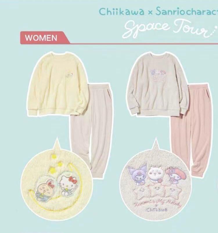 日單 Chiikawa & Sanrio超柔軟親子家居服