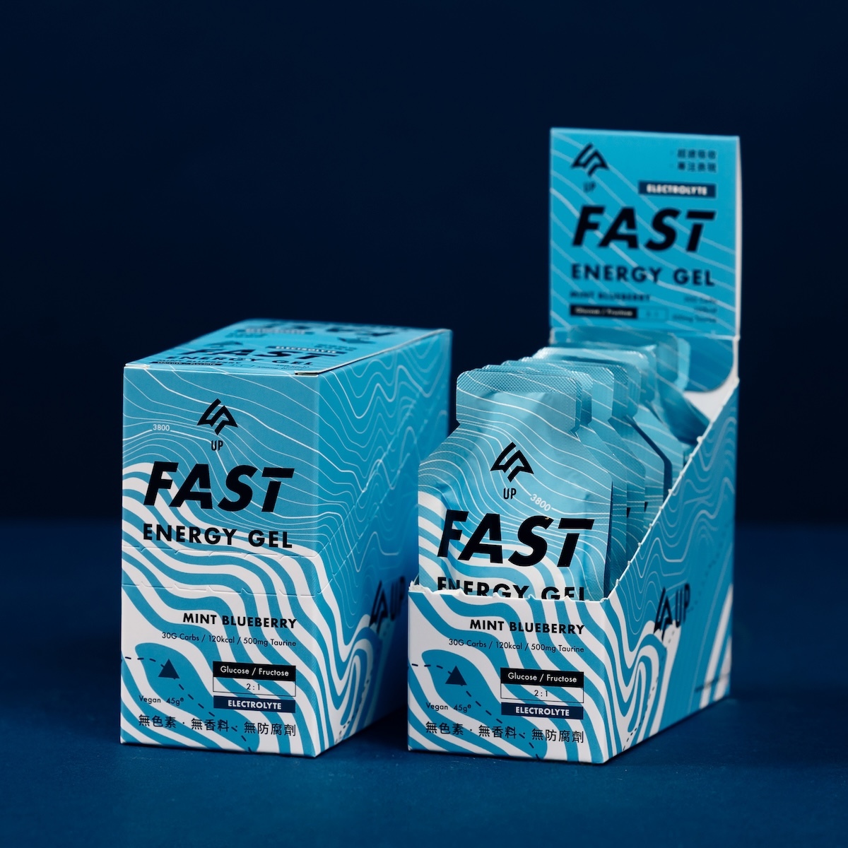 [UP] FAST 能量果膠 沁涼藍莓風味