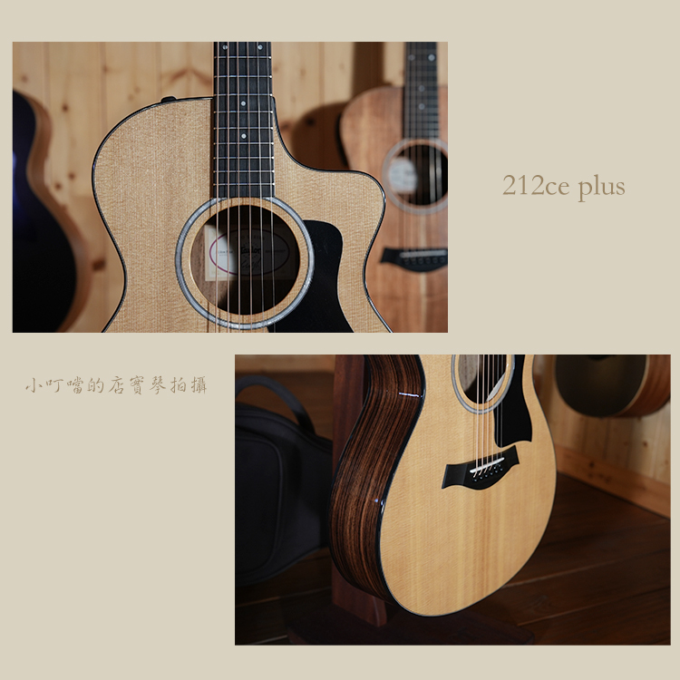 Taylor 212ce PLUS 木吉他 民謠吉他 ES-2拾音器 附原廠琴袋