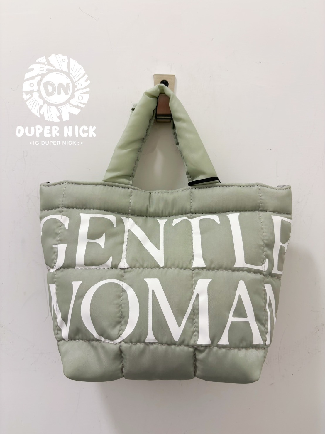 泰國限定 Gentle woman  羽絨小手提包 迷你