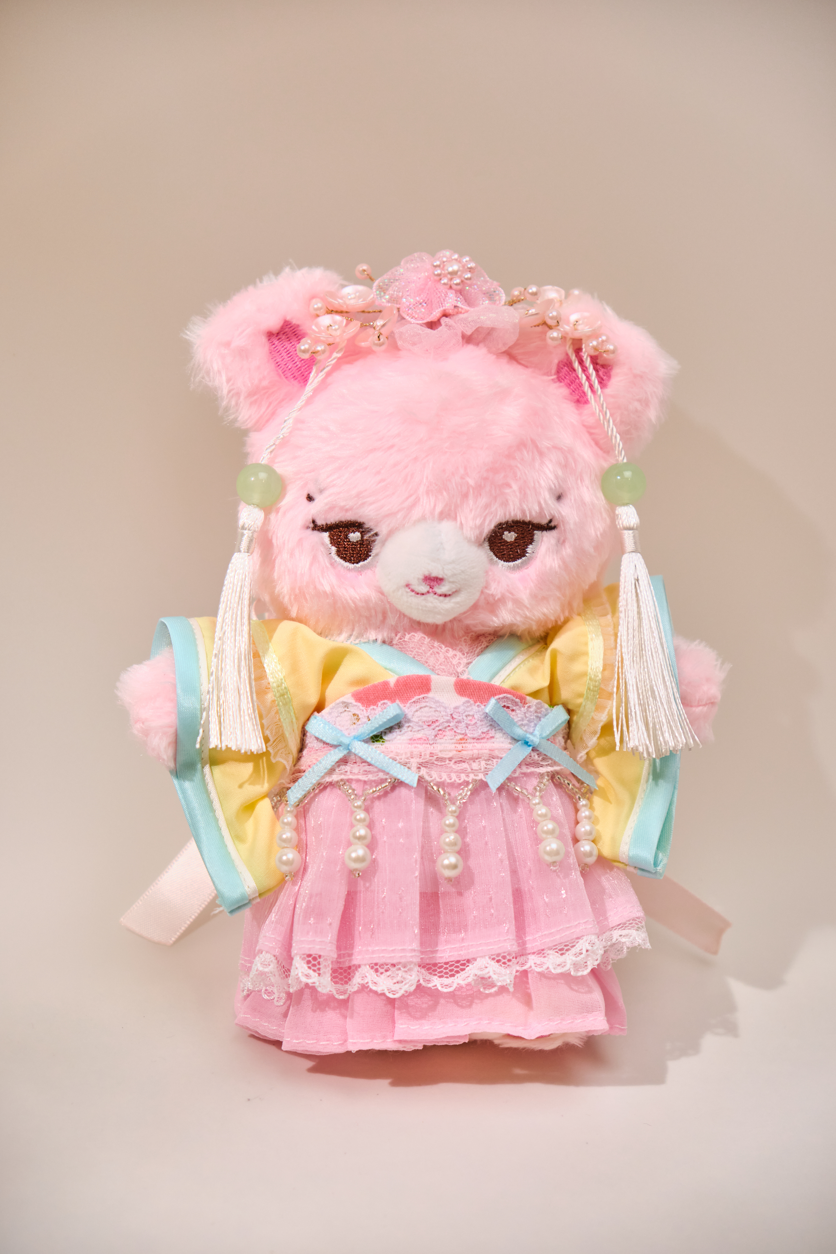 [Mid-Autumn Special] Mini Chang'e Ancient Style Dress With Tassel Tiara