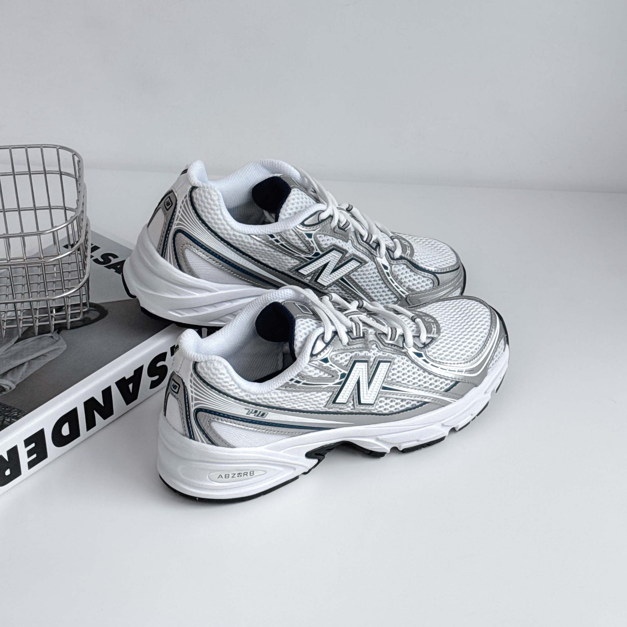 NEW BALANCE 740 白銀藍 銀灰 白藍 深藍 復古 男女鞋 U740WN2 / 調貨