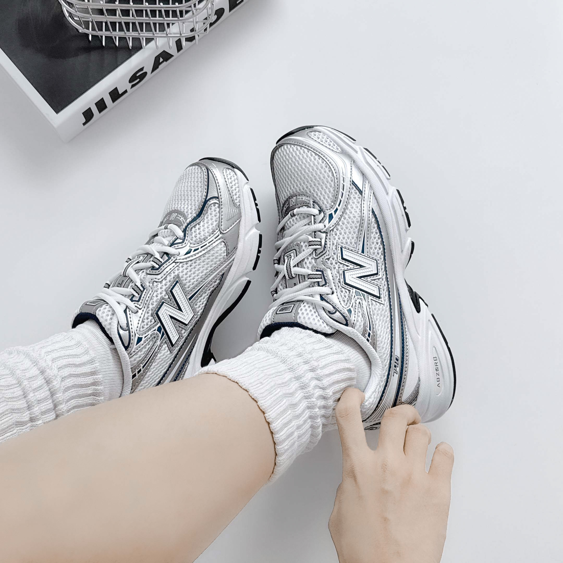 NEW BALANCE 740 白銀藍 銀灰 白藍 深藍 復古 男女鞋 U740WN2 / 調貨