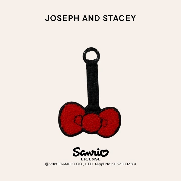 JOSEPH & STACEY Lucky Pleats Knit Keyring