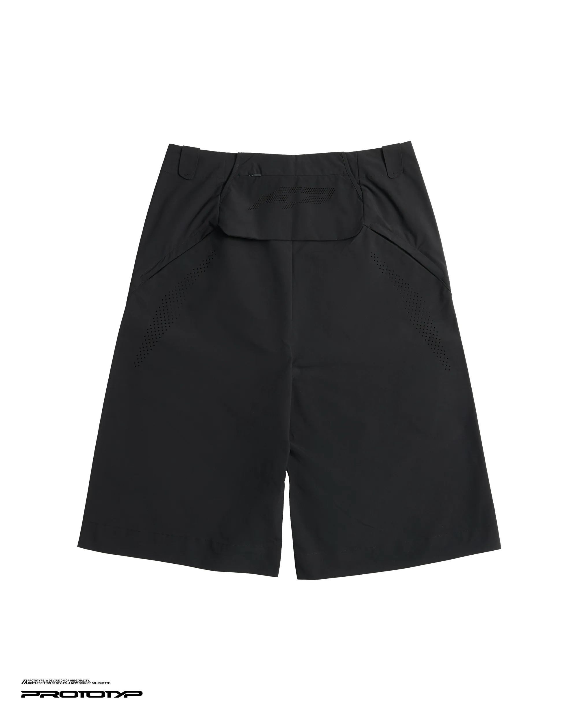 PROTOTYP｜MAR0308 VELOCITY Ventform Shorts "Black"