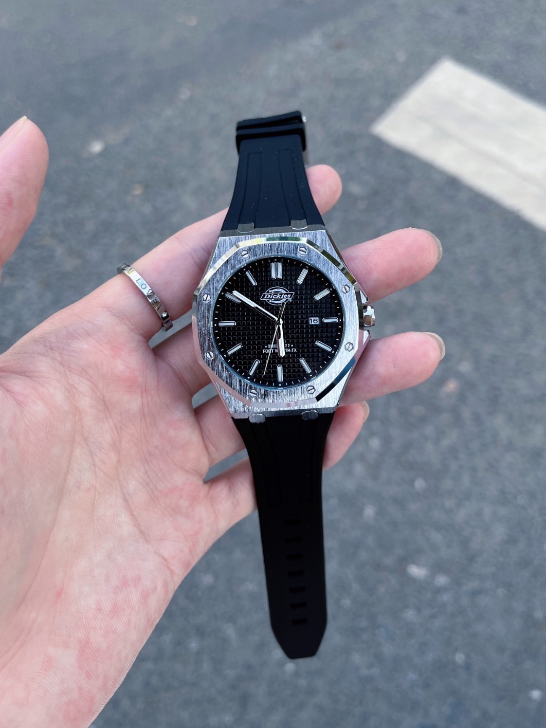 DICKIES 皇家橡樹 石英機芯 腕錶