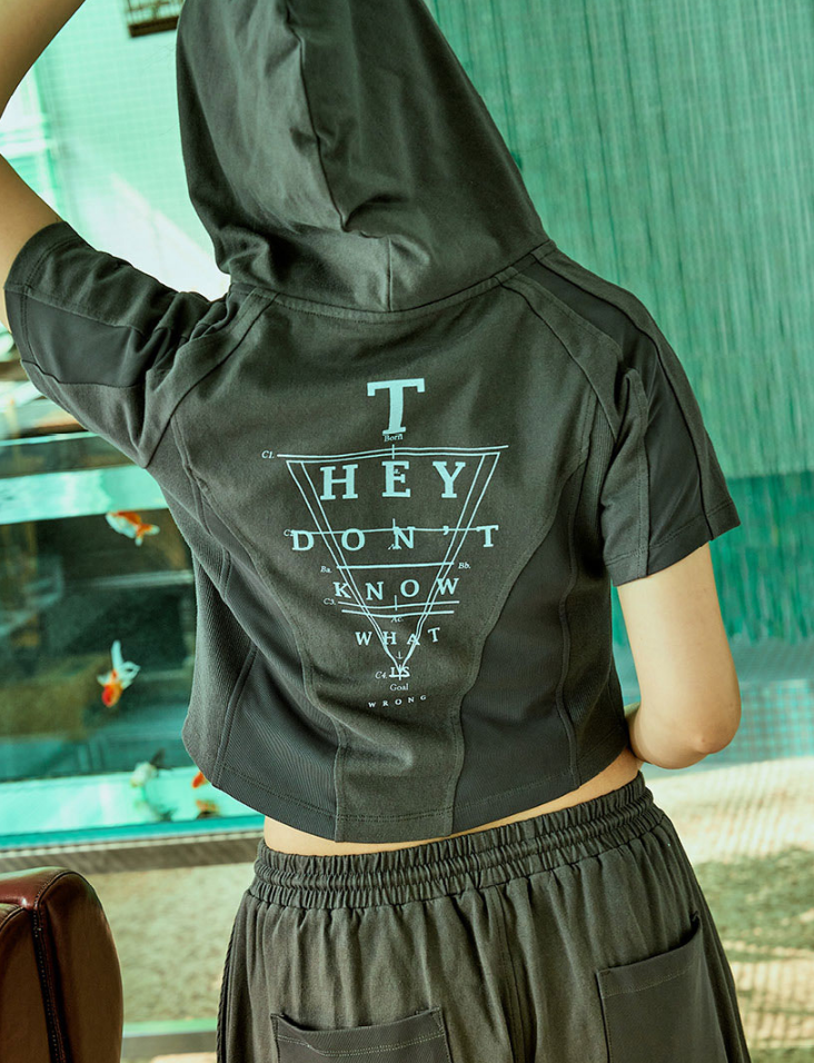 【直播】BROWN BREATH LL081614 W THEY DON’T KNOW MIXED 拉鏈連帽外套