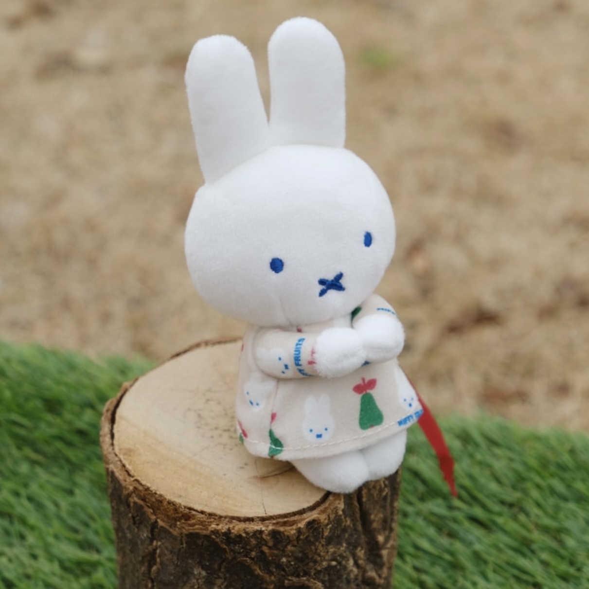 MIFFY 米菲兔 水果服裝造型 梨子 吊飾 鑰匙圈 日本代購