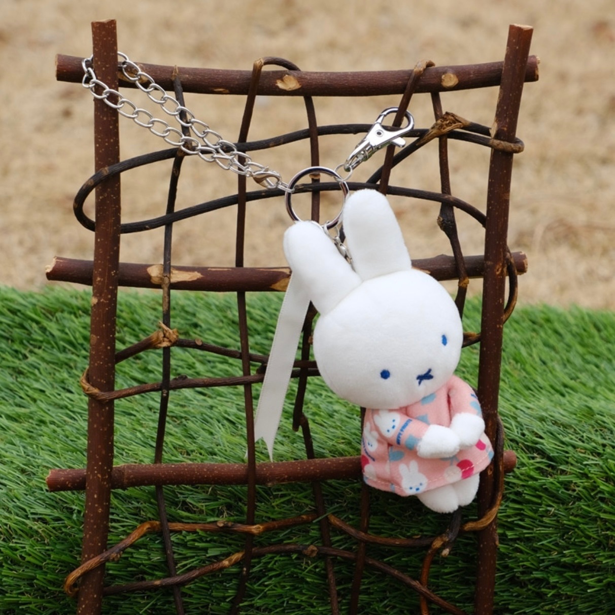 MIFFY 米菲兔 水果服裝造型 櫻桃 吊飾 鑰匙圈 日本代購